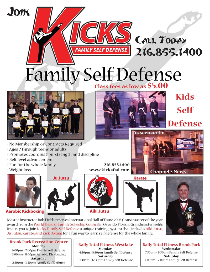 Kicks Family Self Defense
